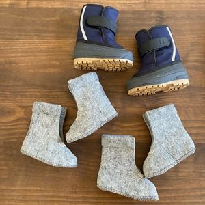 NEW LL Bean Toddlers' Northwoods Boots Size 5 Navy